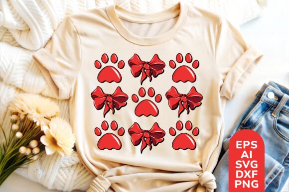 Dog Valentine Coquette Png Graphics and T-Shirt Designs