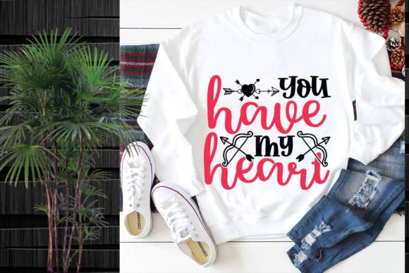 You Have My Heart SVG Design: Graphics and T-Shirt Designs Review